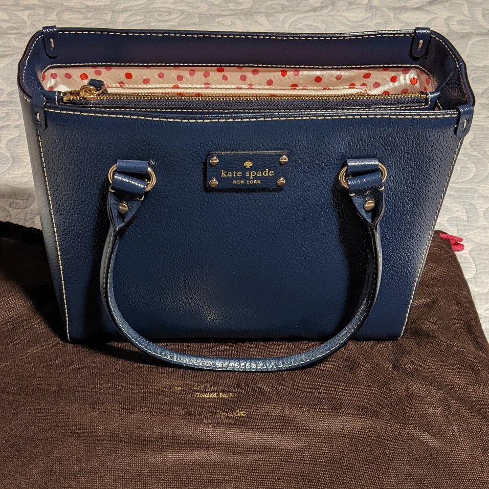 Kate Spade Blue Wellesley Quinn Bag